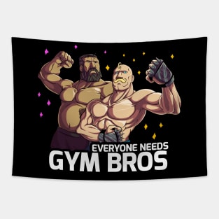 everyone needs gymbros Tapestry