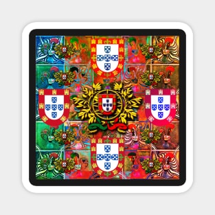 Portuguese folk art Magnet