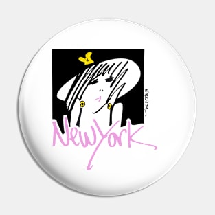 New York Gal Pin