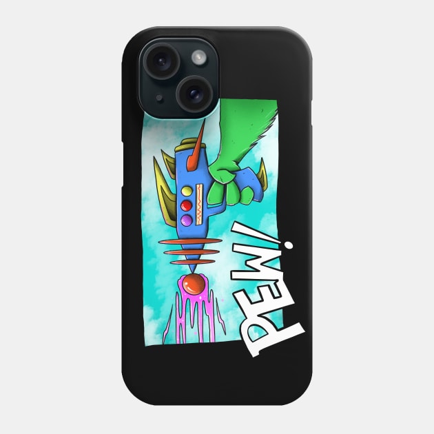 Pew! Pew! Phone Case by ProjectSpaceBat