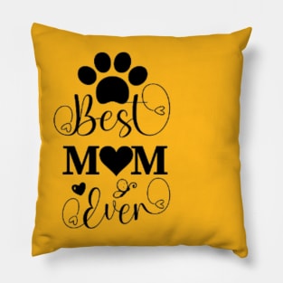 Best cat mom ever Pillow