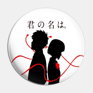 Your Name - Kimi no na wa - Taki and Mitsuha Pin