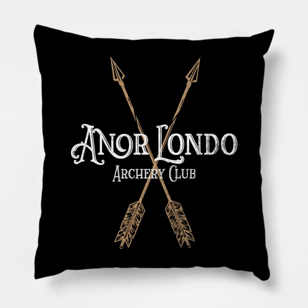 Anor Londo archery Pillow by Hataka