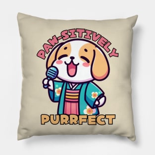 Singing dog Pillow