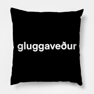 gluggaveður Pillow