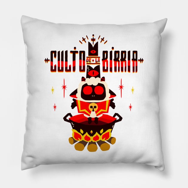 Culto de la Birria Pillow by lolo_aburto