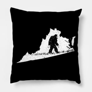 Virginia Bigfoot Pillow