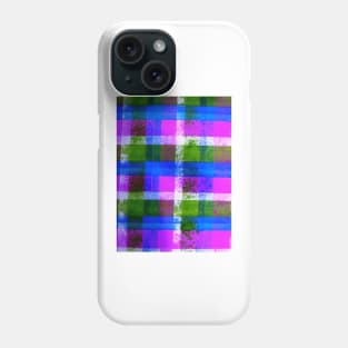 Painted Plaid Phone Case