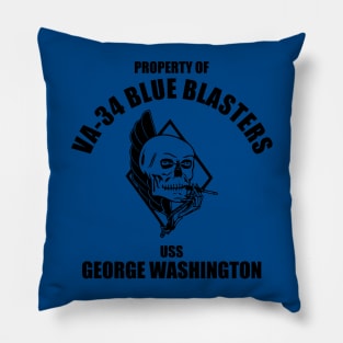 VA-34 Blue Blasters - USS George Washington Pillow