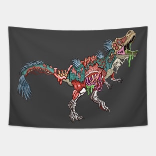 Zombie T-Rex Tapestry