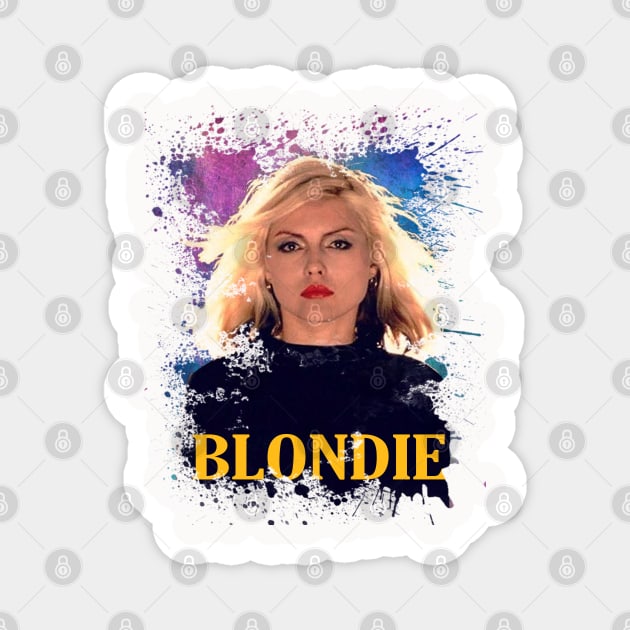 Blondie paint splash Magnet by Matildae