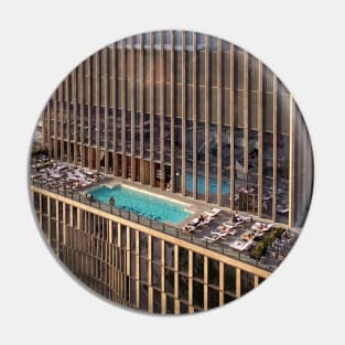 Swimming Pool Skyscraper Hudson Yards Manhattan NYC Pin