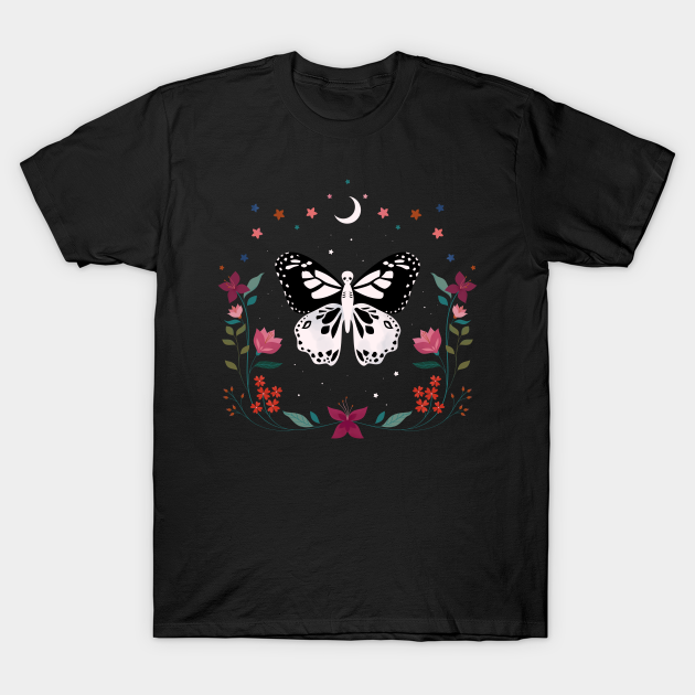 Skull Moth - Butterfly - T-Shirt