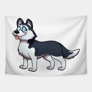 Siberian Husky Tapestry