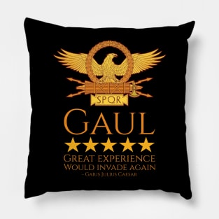 Julius Caesar - Gaul - Ancient Roman History Meme - SPQR Pillow