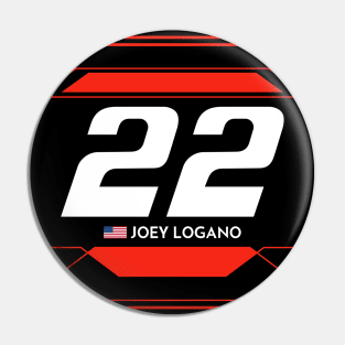 Joey Logano #22 2023 NASCAR Design Pin