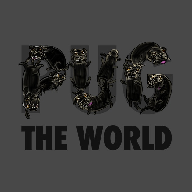 Pug The World Dark Mode by spclrd