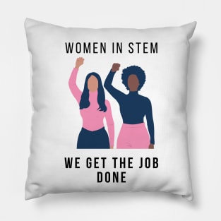 Women in Stem Pillow