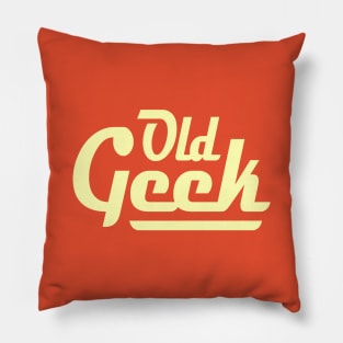 Old Geek Pillow