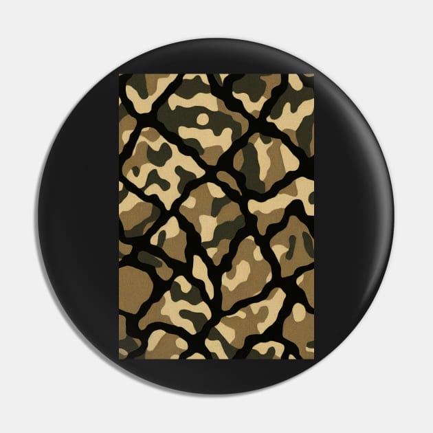 Camouflage Army Pattern, a perfect gift for all soldiers, asg and paintball fans and everyday use! #4 Pin by Endless-Designs