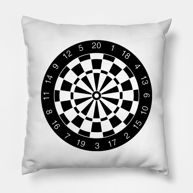 dartboard Pillow by baikteman