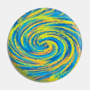 Starburst Spiral Pin