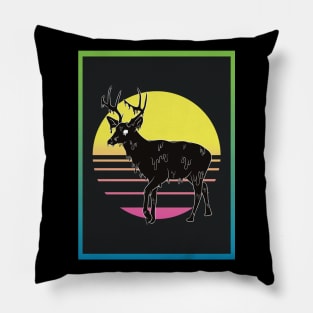 Super Grime Deer Pillow