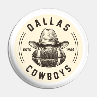 Vintage Dallas Cowboys by Buck Tee Pin