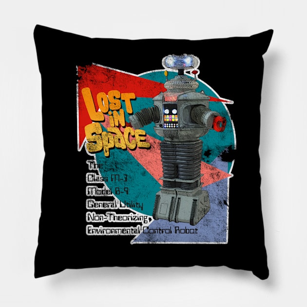 Lost in Space Robot Pillow by woodsman