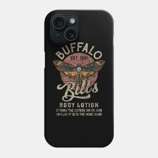 bufallo bills body lotion vintage distressed Phone Case