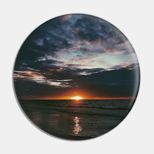 Aesthetic Sunday Sunset by The Ocean Pin