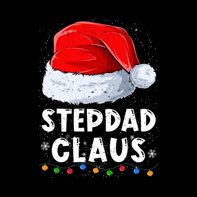 Stepdad Claus Christmas Santa Family Matching Pajama by tabaojohnny