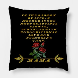 In The Garden of Life, Mother's Day Gift. Pillow