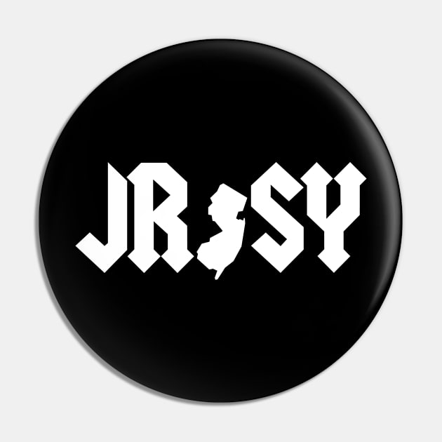 Jersey Rocks Classic Pin by KempCo