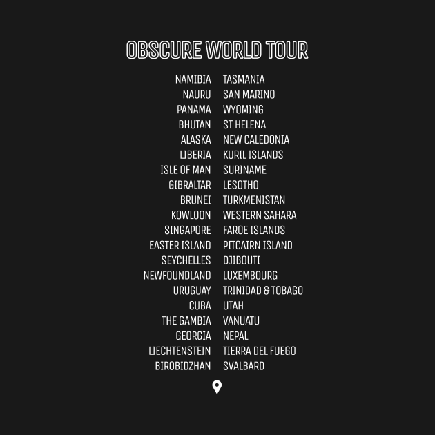 Obscure World Tour by eightydayspodcast