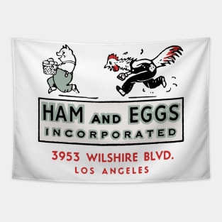 Ham and Eggs Incorporated Tapestry