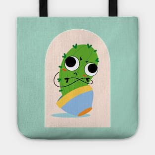 Cactus with Googly Eyes Tote