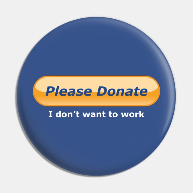 Please Donate Pin by erickglez16