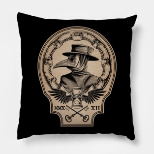 Vintage Plague Doctor 2022 Pillow