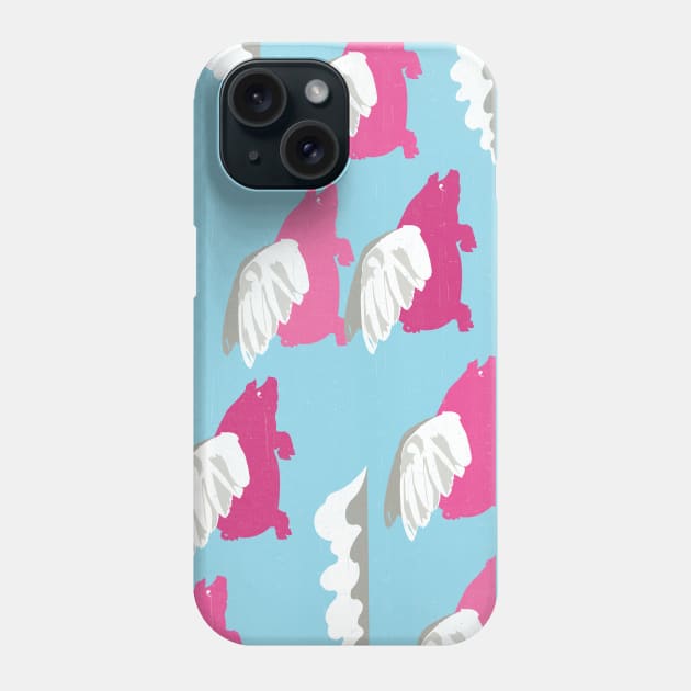 Public finance - pigs Phone Case by Neil Webb | Illustrator