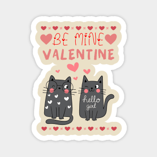 Be Mine Valentine Happy Valentines Day Magnet