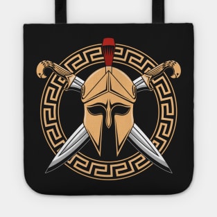 Spartan helmet Tote