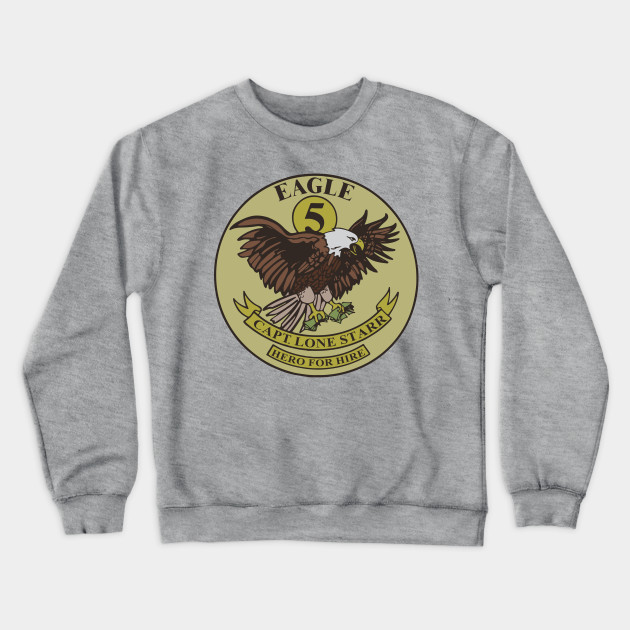 crew neck eagles sweatshirt