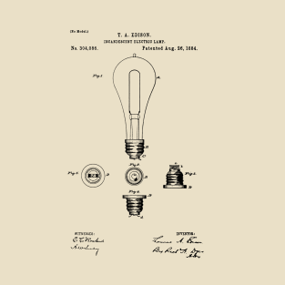 EDISON PATENT / Edison Patent Drawing 304086 T-Shirt