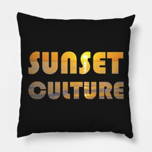 Sunset Culture Pillow