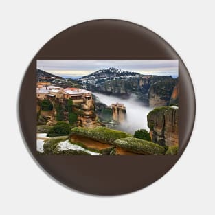 Varlaam & Roussanou monasteries - Meteora Pin