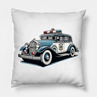 Police Car Pillow