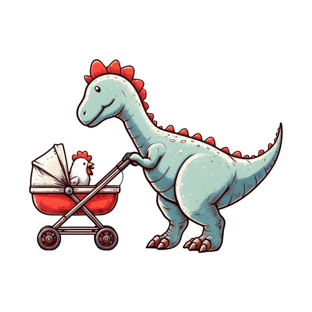 Dinosaur and Its Baby by Lovely Animals