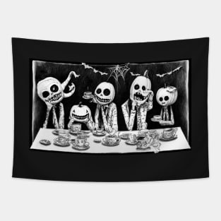 The Pumpkin Party Tapestry