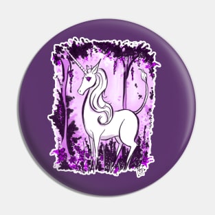 Purple Unicorn Pin